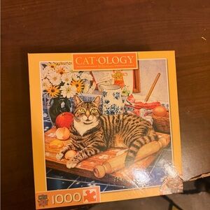Cat-ology 1000 Piece Puzzle by - Orange and Brown
